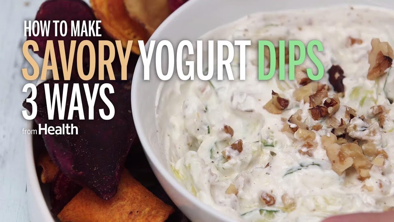 How To Make Savory Yogurt Dips | Health