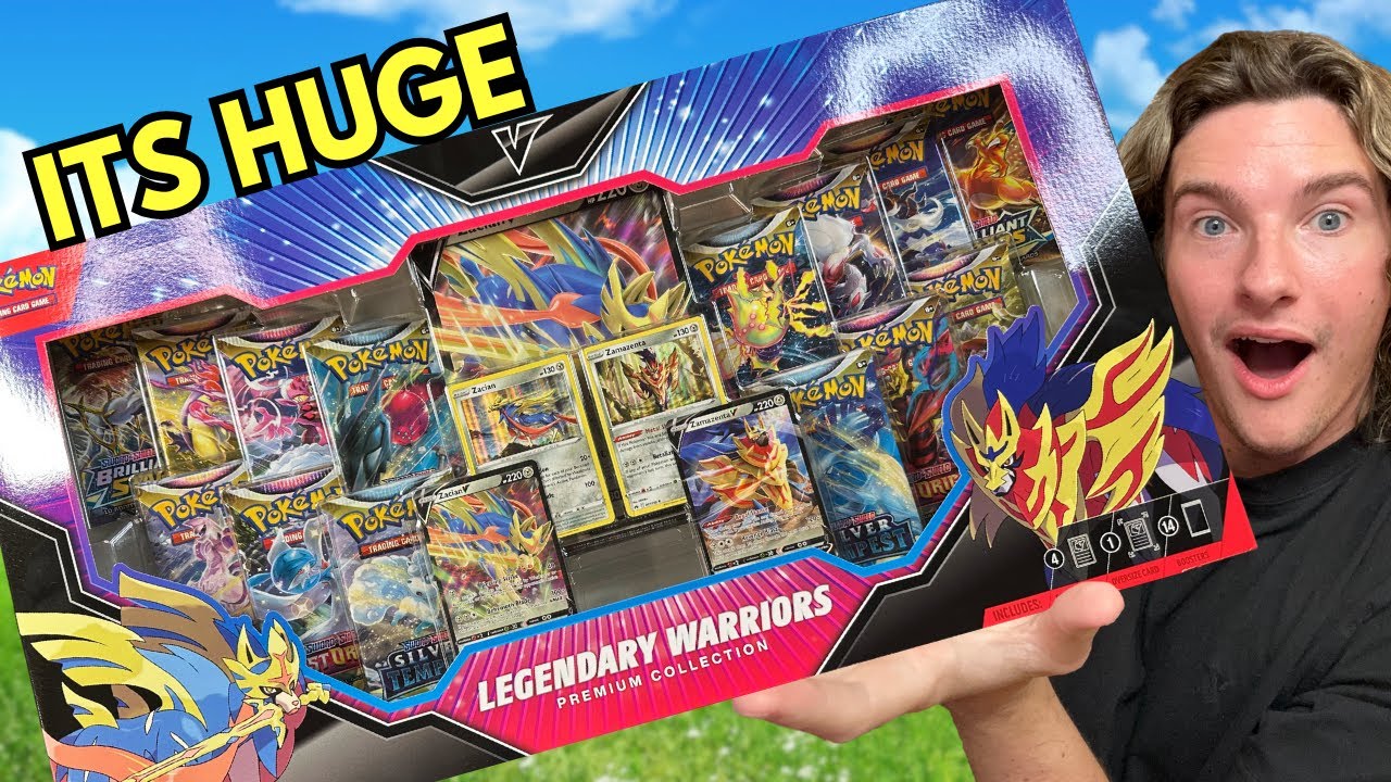 Opening the Pokemon Legendary Warriors Premium Collection Box!