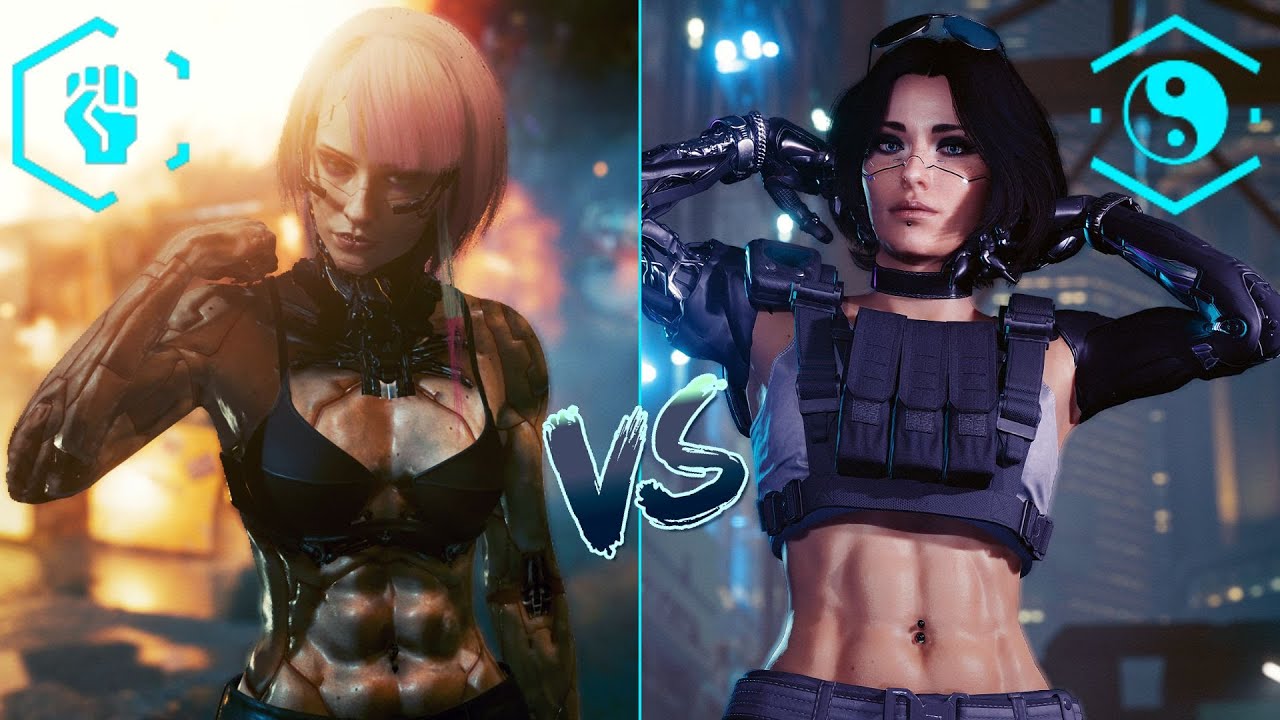 20 COOL vs 20 BODY in CYBERPUNK 2077 be like: