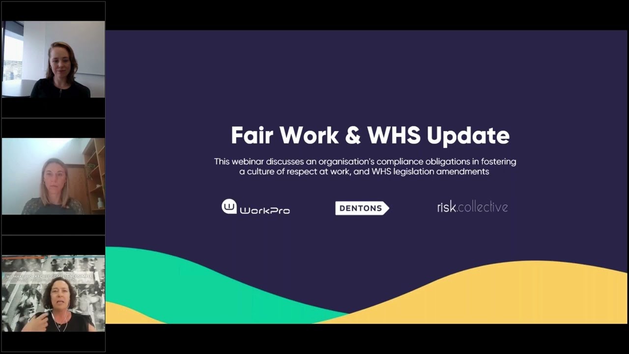 WorkPro Fair Work and WHS Update Webinar
