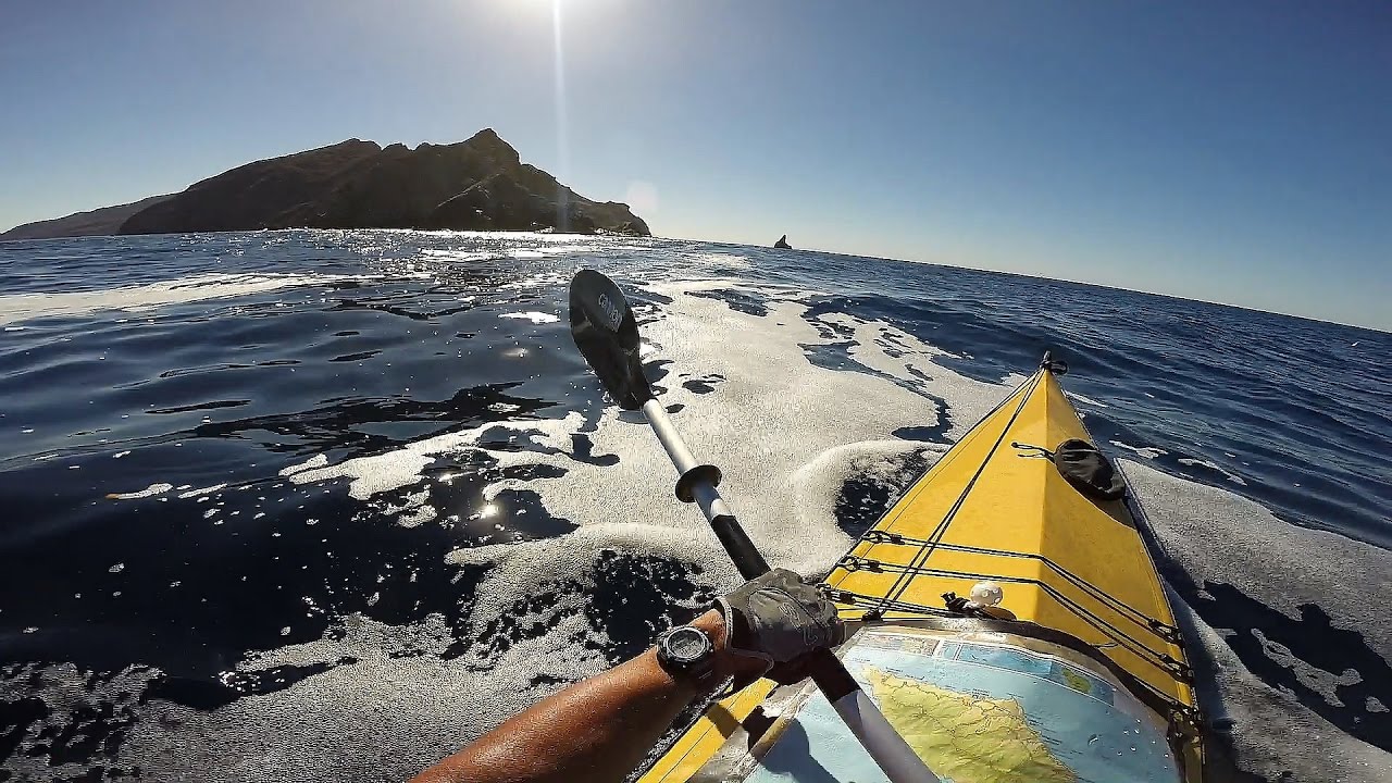 SOLO KAYAK TRIP AROUND SANTA CATALINA ISLAND, CA