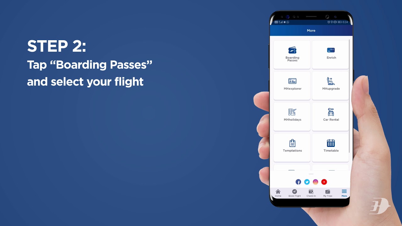 MHmobile | Check in via our mobile app
