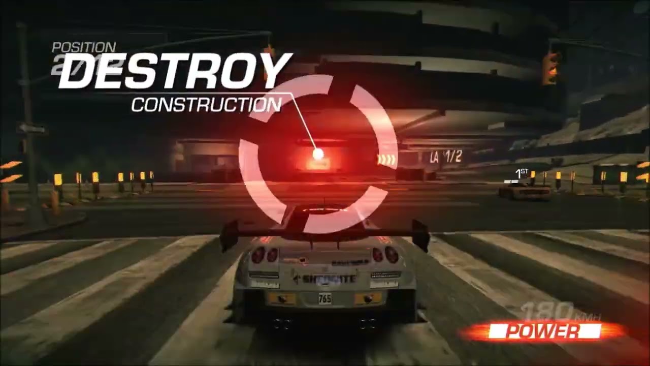 Ridge Racer Unbounded (PS3) - Kamata RC410 in City On Fire