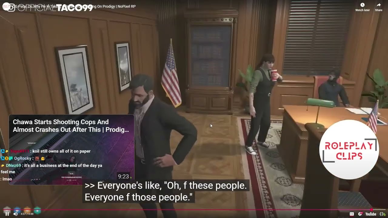Тако комментирует, почему Патар берет перерыв в Prodigy и многое другое | Prodigy RP | GTA RP | CG