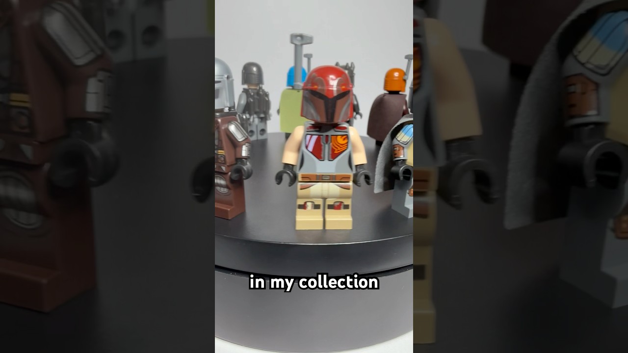Top 10 Mandalorian Minifigures In My Collection #legostarwars #starwars