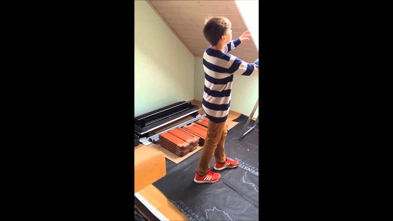 Alte Velux GGL Standard Holz Dachfenster werden 1zu1 ausgetauscht durch die neuen KUREDA KSW