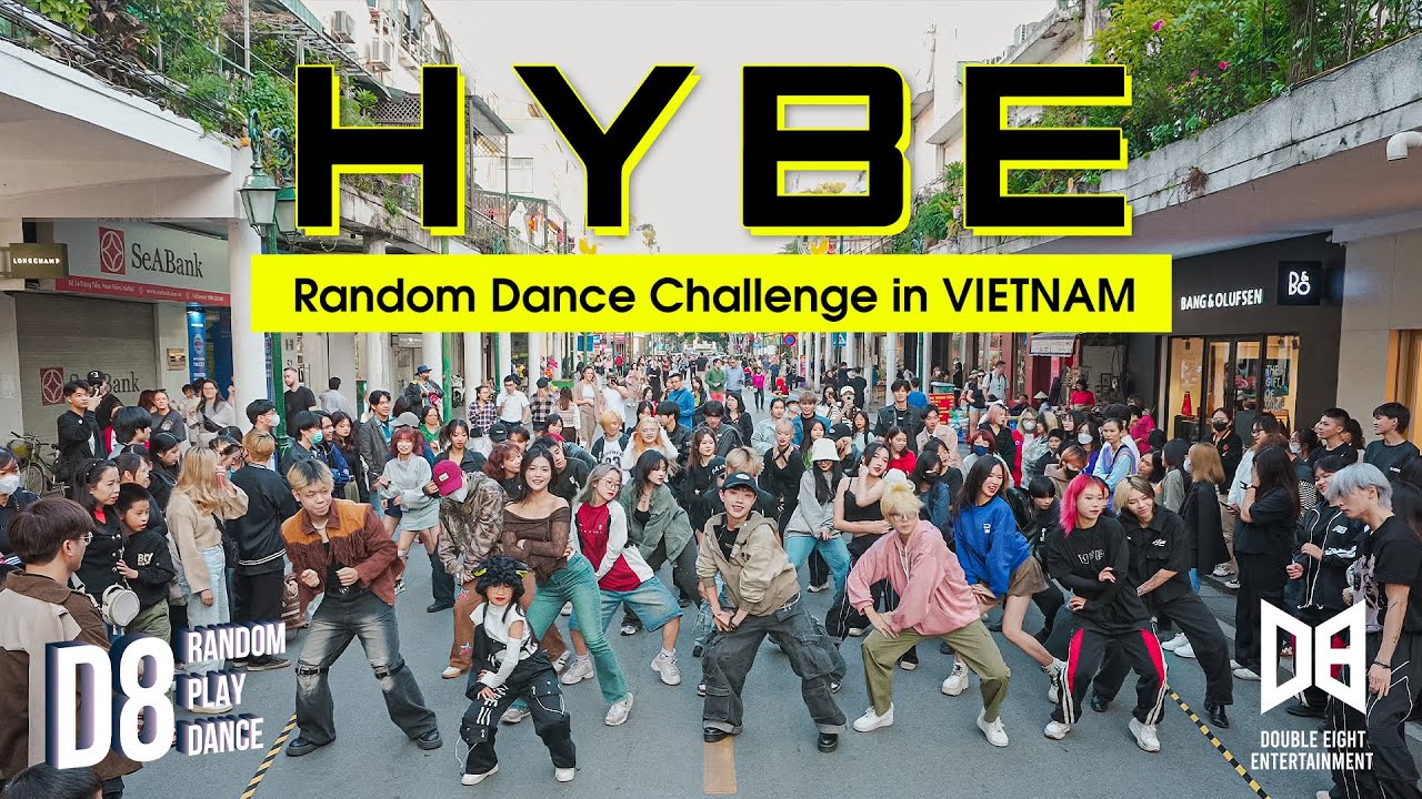 [KPOP IN PUBLIC] HYBE RANDOM DANCE CHALLENGE IN VIETNAM | PHỐ ĐI BỘ HÀ NỘI | D8 CREW X I.L.C