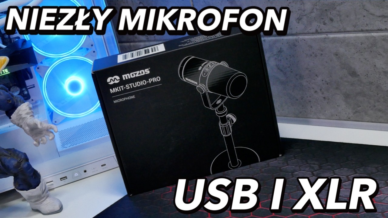 Dobry mikrofon z USB i XLR w rozsądnej cenie - Mozos Mkit Studio Pro