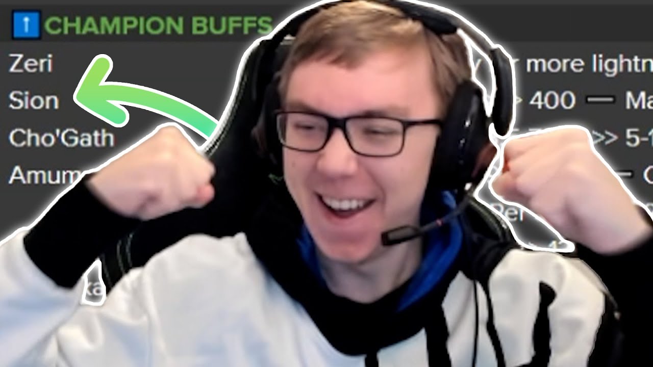 HUUUUGE SION BUFFS LETSGOO!!