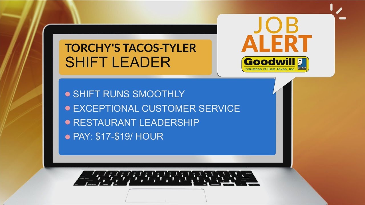 JOB ALERT: Torchy's Tacos in Tyler needs a Shift Leader