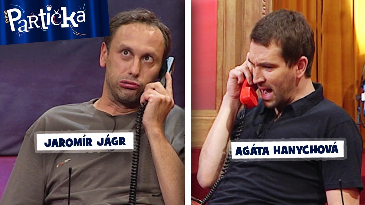 Partička: Jaromír Jágr volá Agátě Hanychové