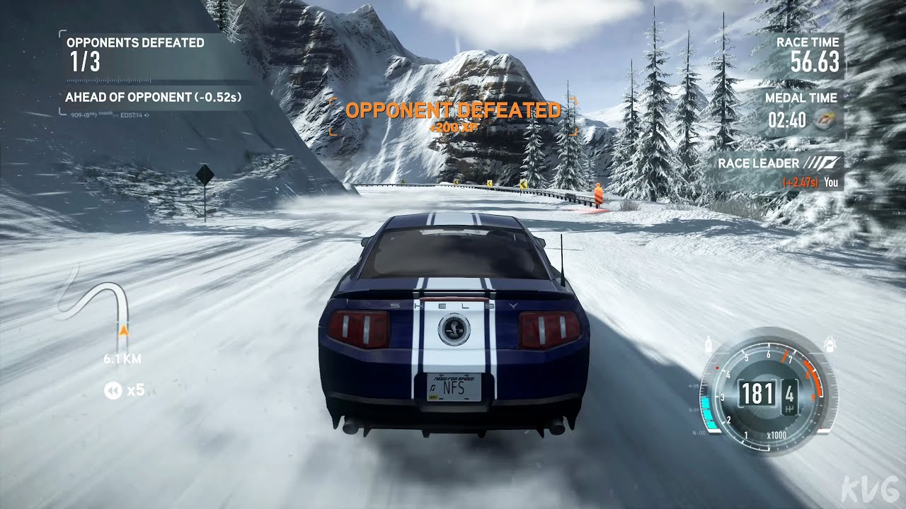 Need for Speed: The Run - Ford Shelby GT500 Super Snake 2011 - Gameplay (PC UHD) [4K60FPS]