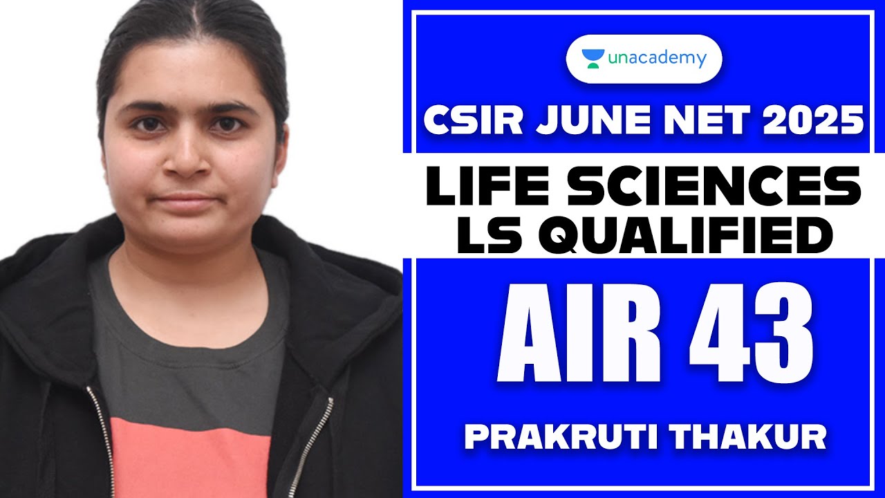 CSIR NET June 2025 Rankers Interview | CSIR NET Life Sciences Toppers Interview | AIR 43 LS