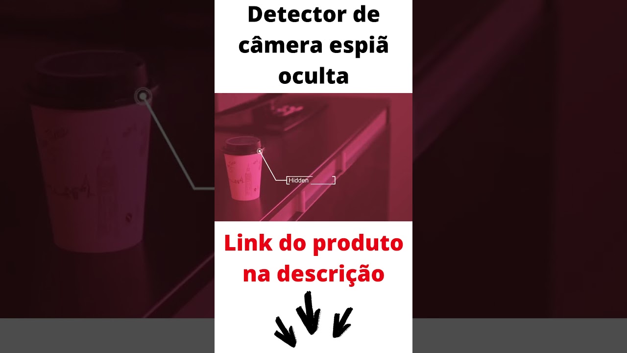 Detector de c&acirc;mera espi&atilde; oculta l Camera secreta #shorts