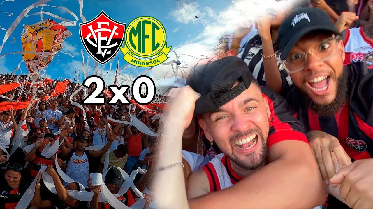 Vit&oacute;ria 2x0 Mirassol | AGORA S&Oacute; DEPENDE DA GENTE!