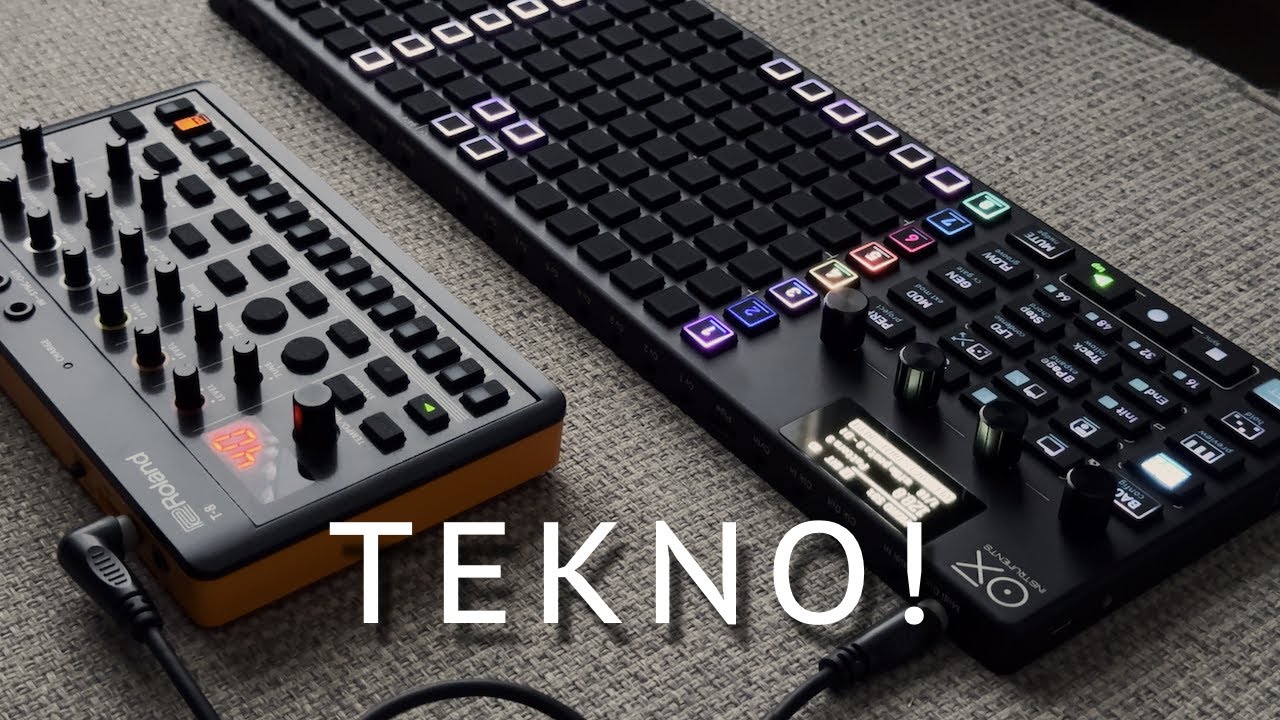 TEKNO! - OXI One + Roland T-8 jam