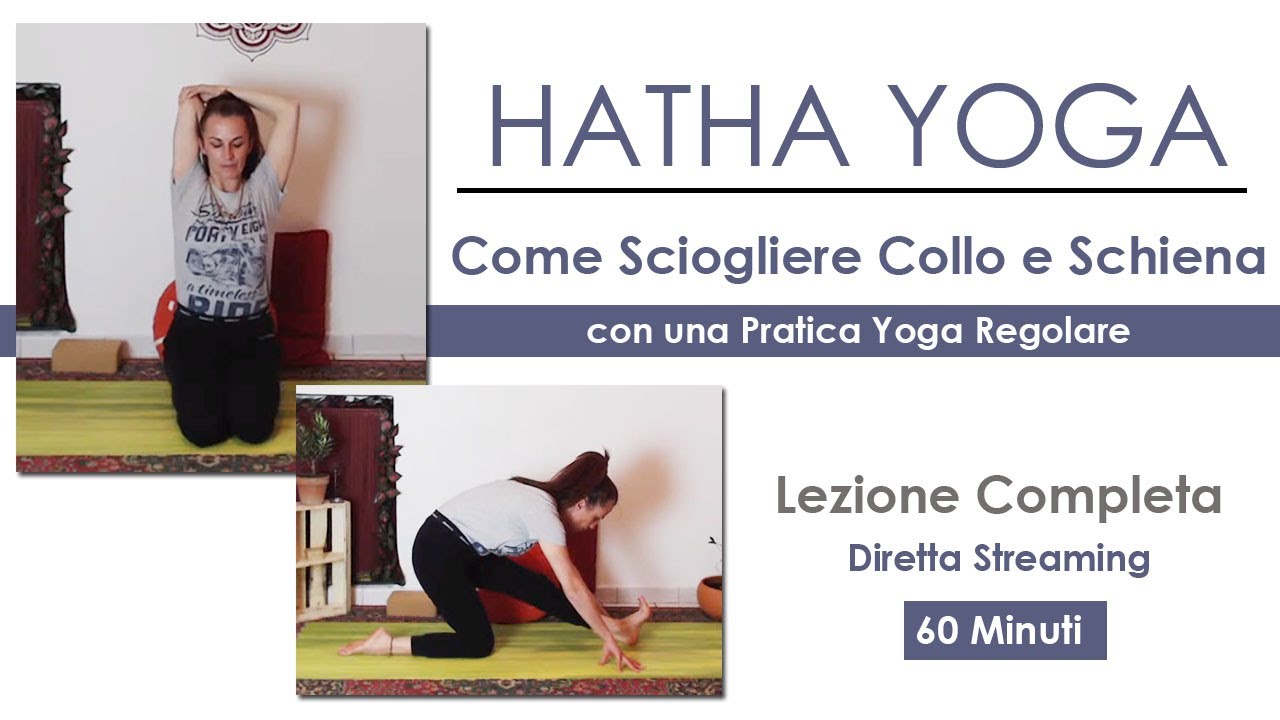 ХАТХА-ЙОГА — Как расслабить шею и спину с помощью регулярных занятий — ПРЯМОЙ ЭФИР