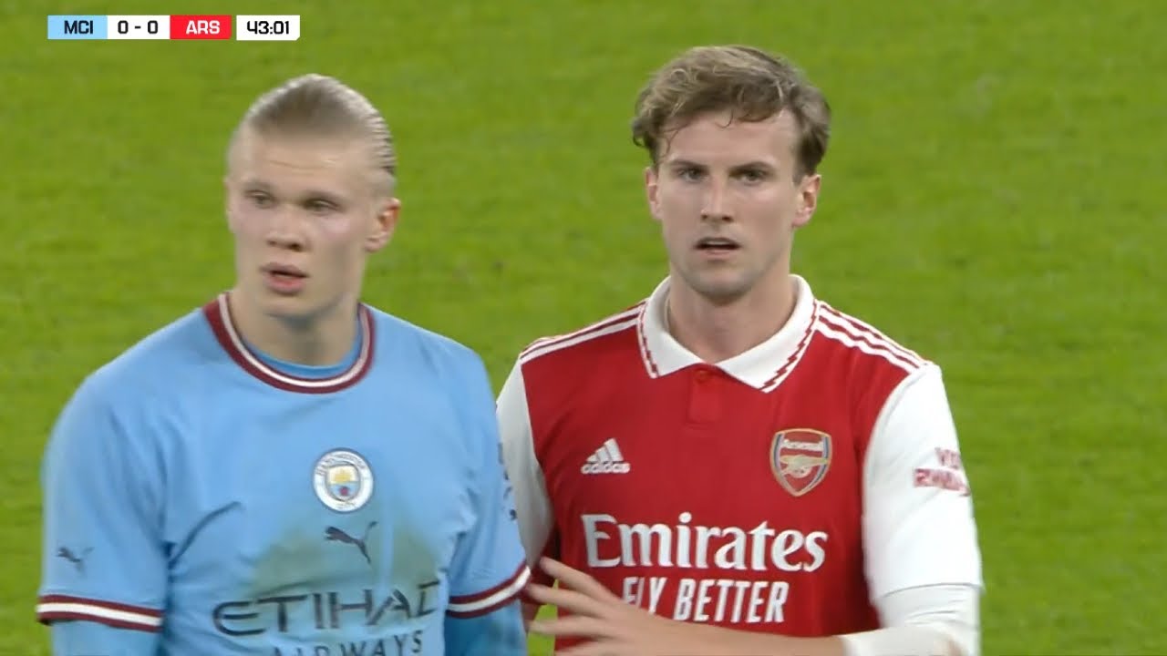 How to Stop Erling  Haaland from Scoring 5 | Rob Holding vs Erling Haaland