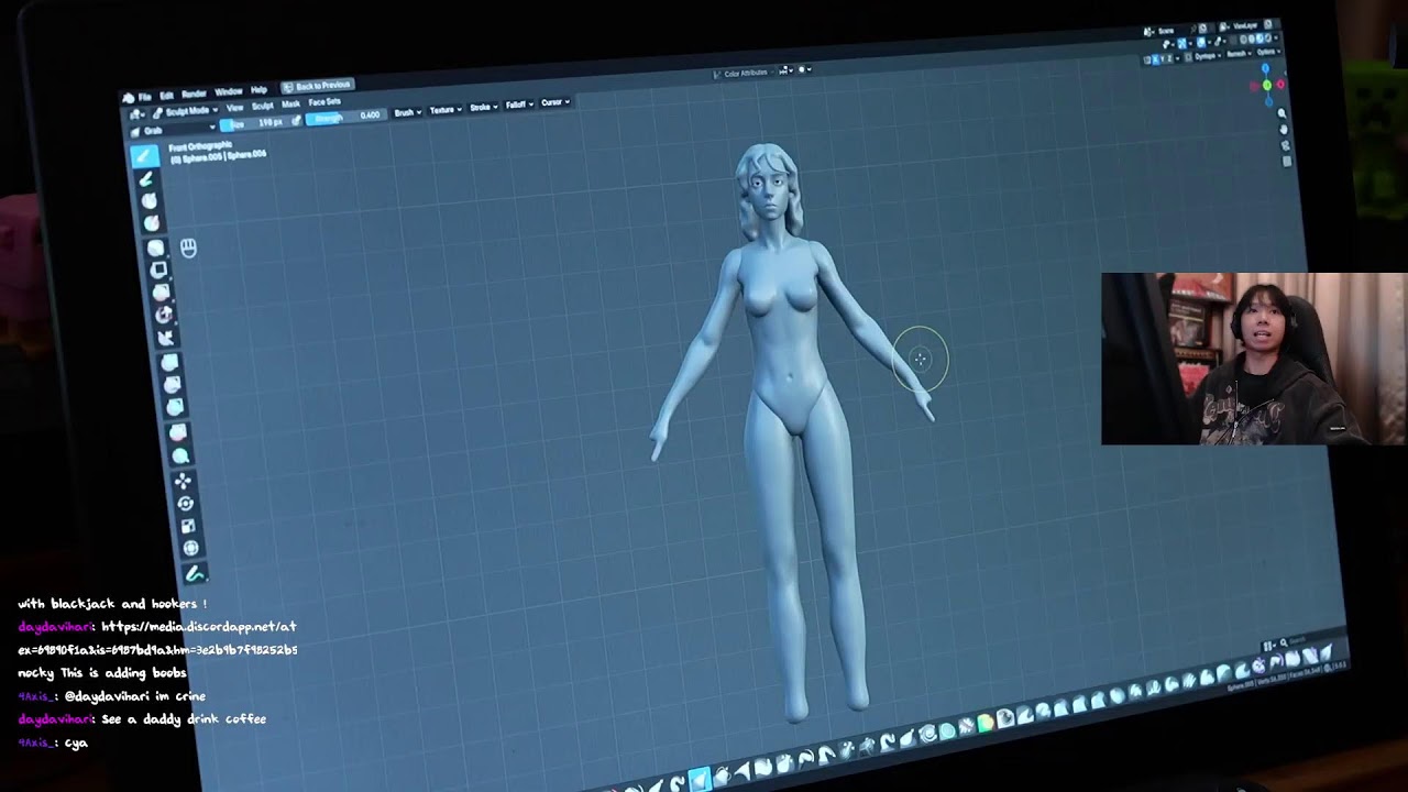 Anatomy Study for the Next Character