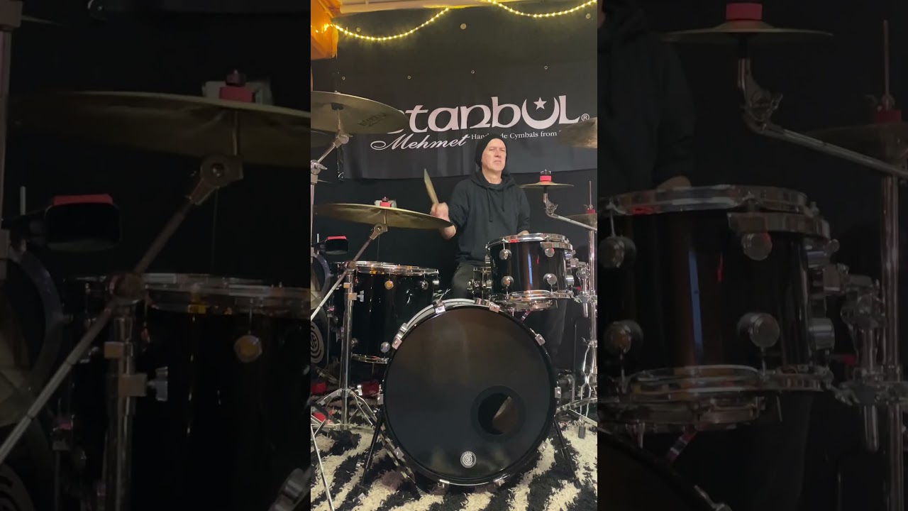Practice.🥁🤘🥁 #codedrumheads #istanbulmehmetcymbals #rohemadrumsticks #cympadchromatics