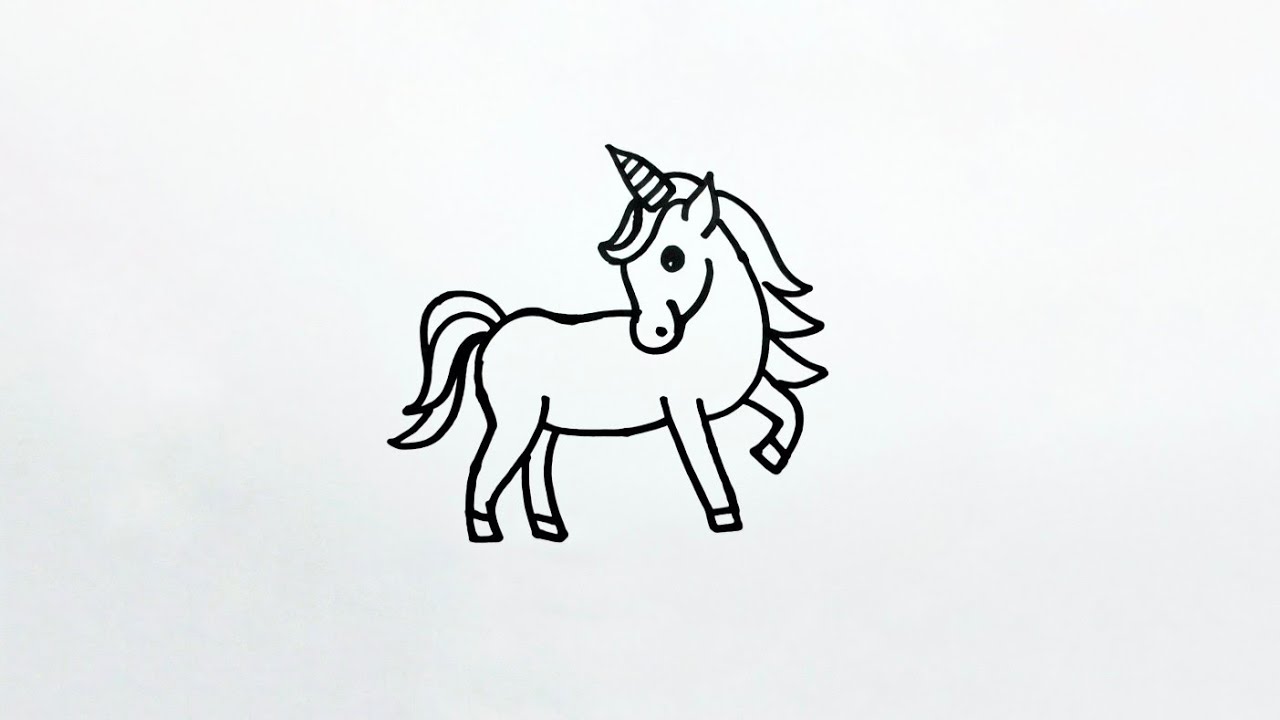 How to draw perfect UNICORN 🦄 for kids