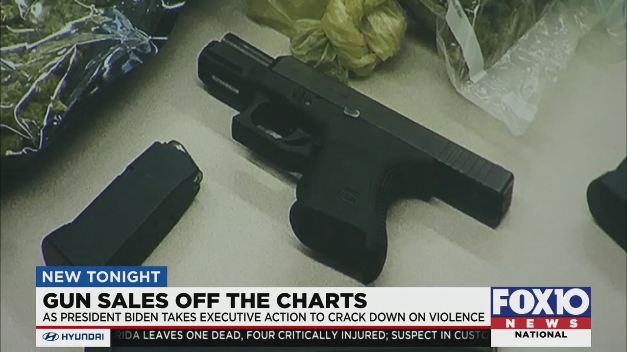 Loal gun shop owner says sales are off the charts