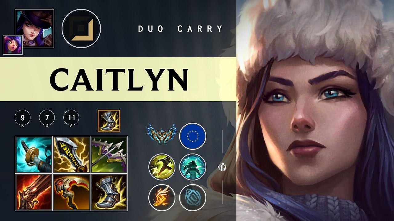 Caitlyn ADC vs Aphelios - EUW Challenger Patch 26.05