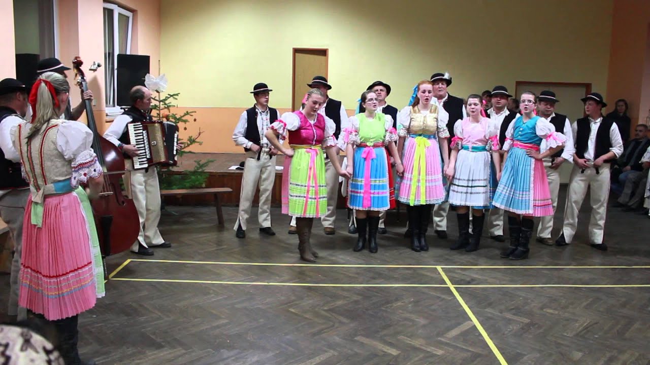 Folklórny súbor Javorina - Ked jo pudm ku frijrce - Vislanka 2012
