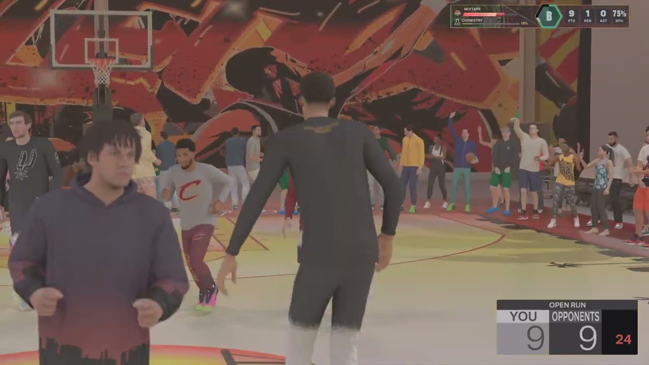 Open Court Athletics run in NBA 2K26
