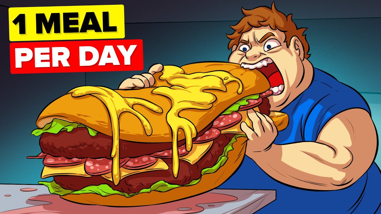 I Ate One Meal a Day For 30 Days - Food Challenge