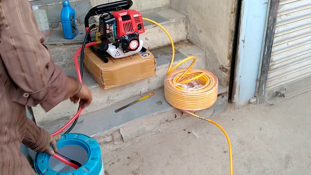 Portable 4-Stroke Power Sprayer Demo#7389588101-7389079481