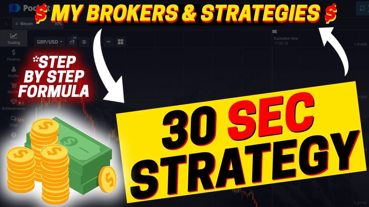 How to trade 30 seconds Binary Options - Step by Step explained  (Brokers & Strategy)