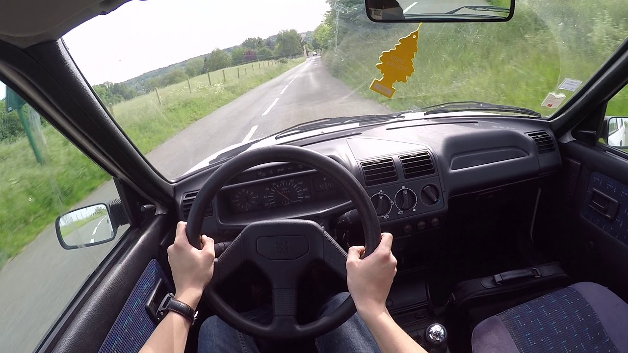 Peugeot 205 1.7d (1997) - POV Drive