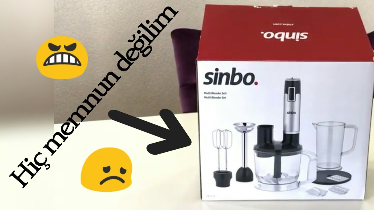 Sinbo Multi Blender Seti Tanıtımı