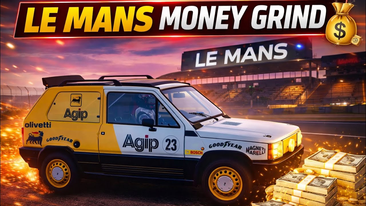Gran Turismo 7 👉 Le Mans💰Money Grind💰- Fiat Panda CL 1985 Build / Tune 700 pp