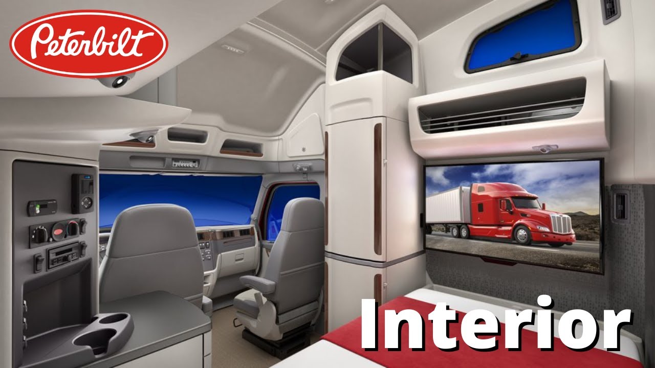 Интерьер нового Peterbilt 579 — самая роскошная спальня на колесах