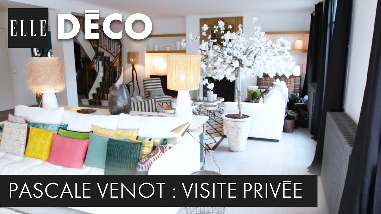 #ELLEDécoInside : découvrez le duplex bohème-chic de Pascale Venot