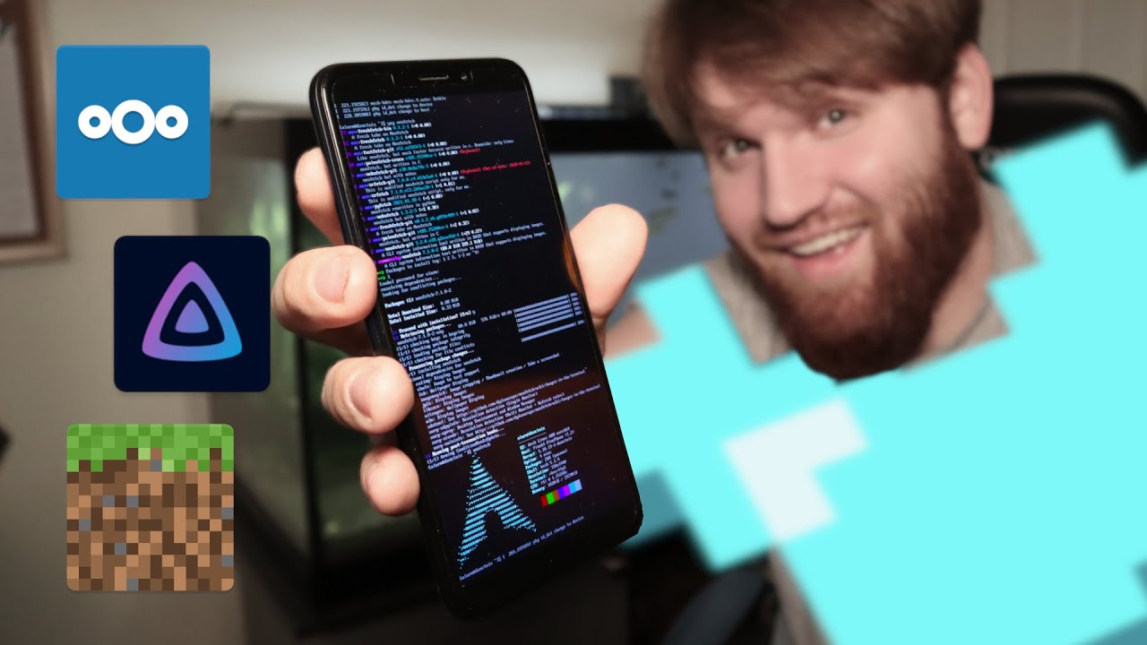 Nextcloud + Minecraft Server on a Linux Phone!? PINEPHONE Stress Test!