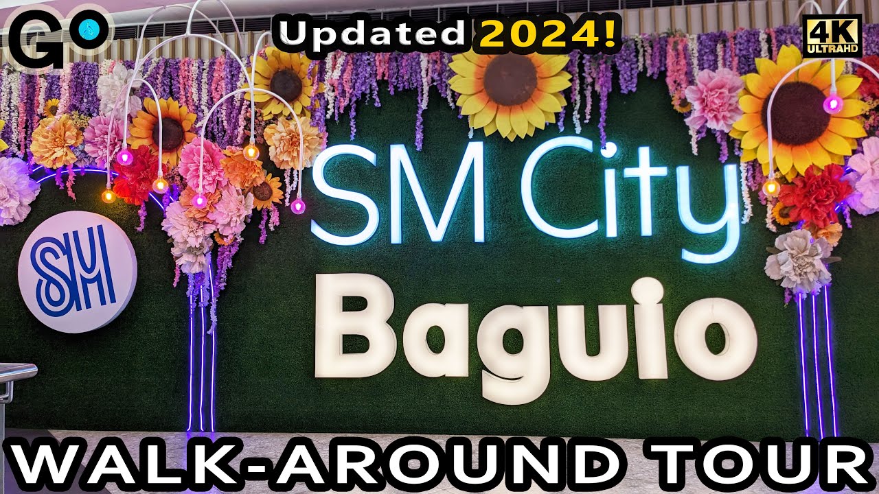 4K || SM CITY BAGUIO || Art Murals || Shops || Supermarket || Walk-around tour || Updated 2024