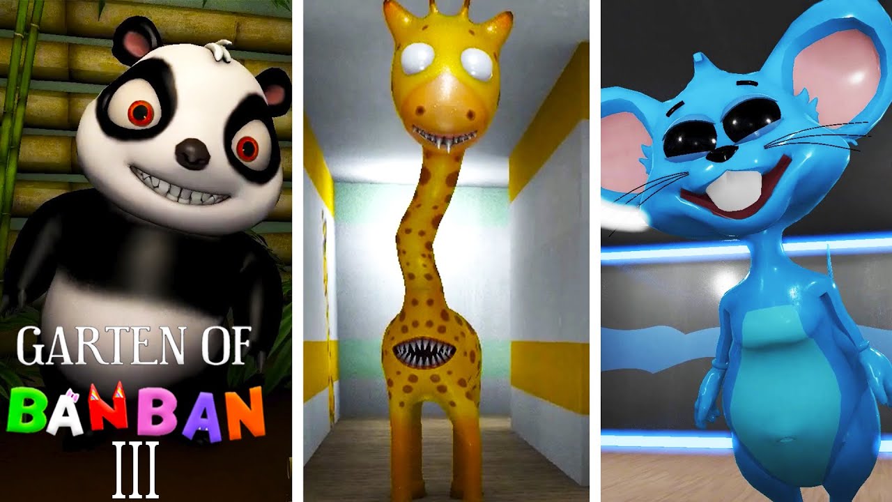 Garten of Banban 8 - ALL NEW BOSSES (Full Gameplay)