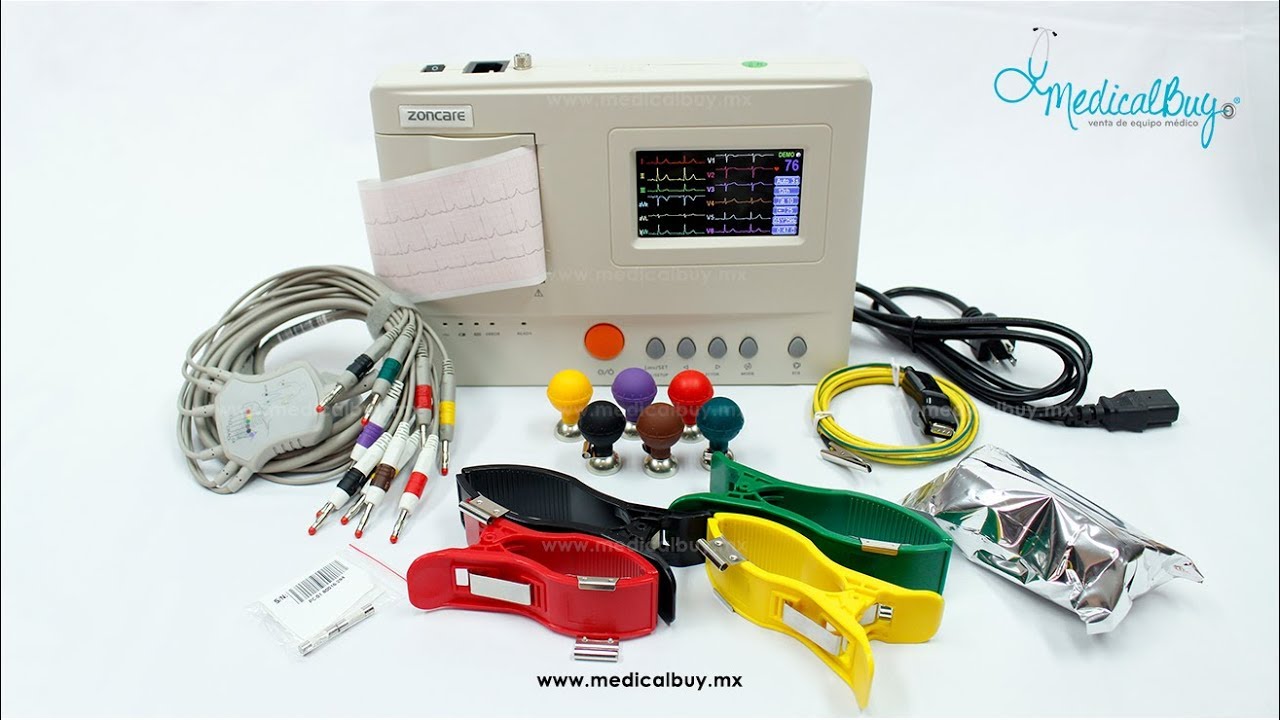 Electrocardiógrafo de 3 Canales | ZQ-1203G