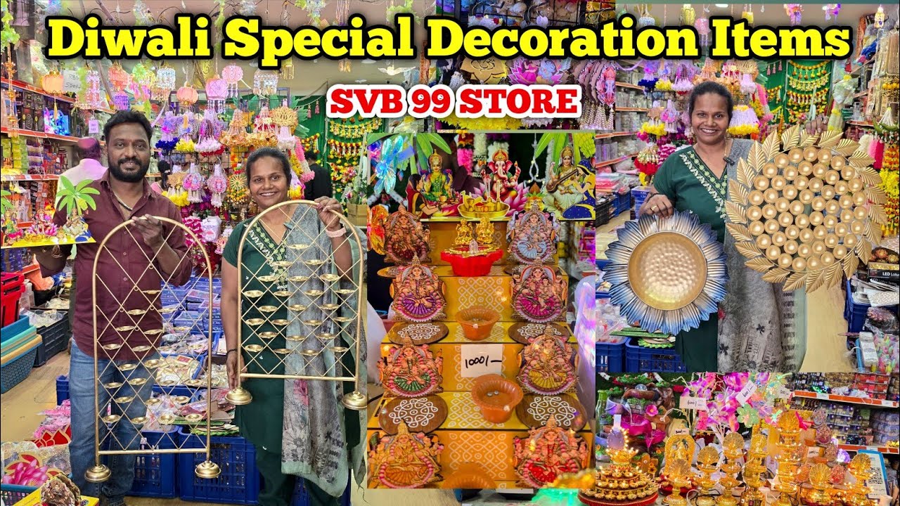 Diwali decoration items #Diyas|lights #garland #Rangoli #Return gifts