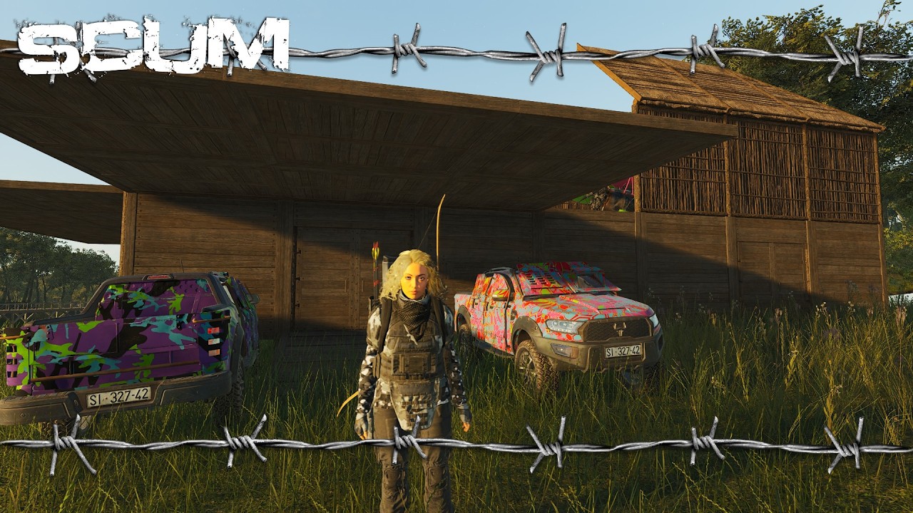 Scum. PVE сервер.  IP 37.18.21.153:7002  Пытаемся выжить на своем сервере
