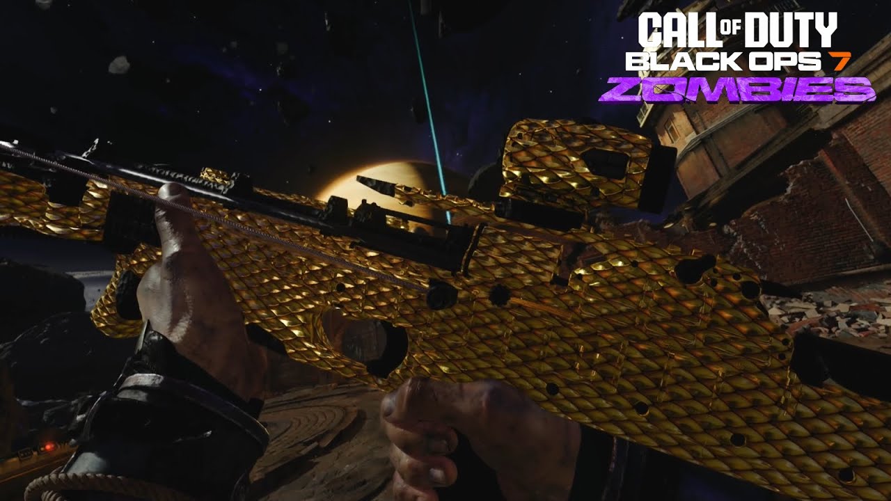 Golden Dragon NX Ravager Crossbow Black ops 7 Zombies