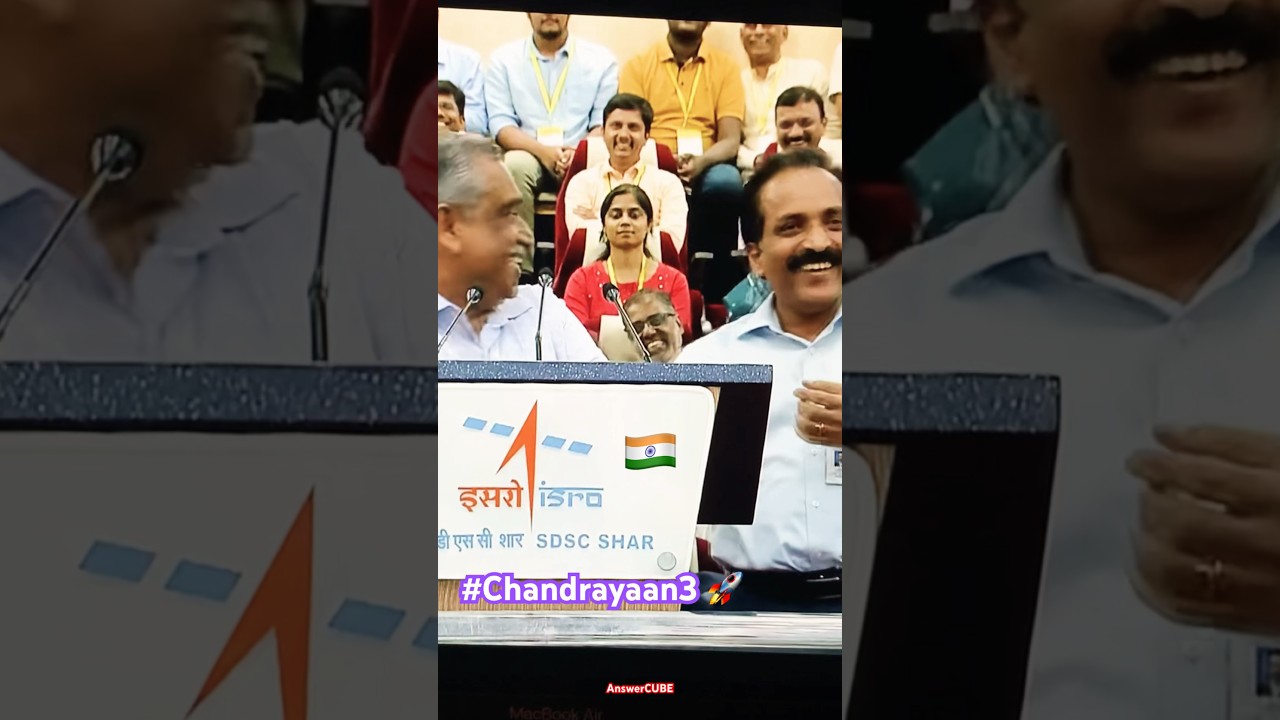 #isro #scientist #smile ❤️after #chandrayaan3 🚀#succesful #launch #space #moon #mission #india 🇮🇳