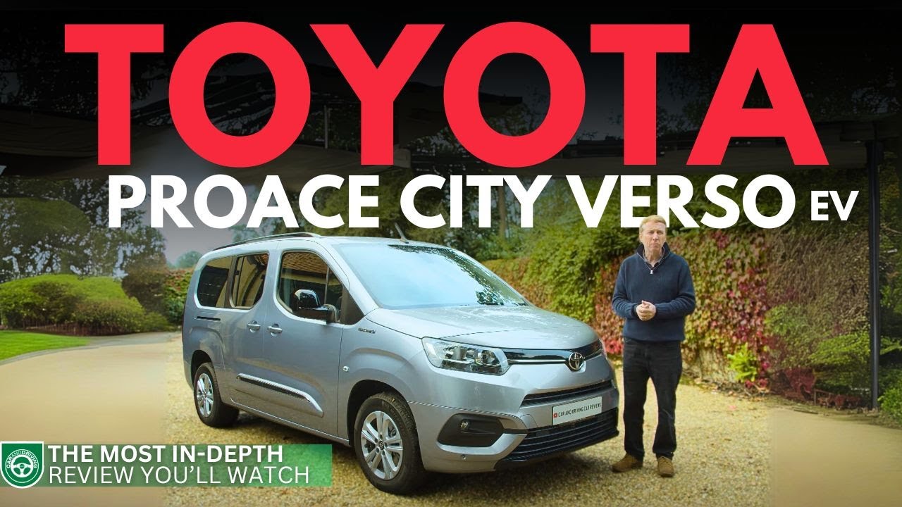 Toyota Proace City Verso Electric Review 2024 | All The Toyota Your Family Needs?