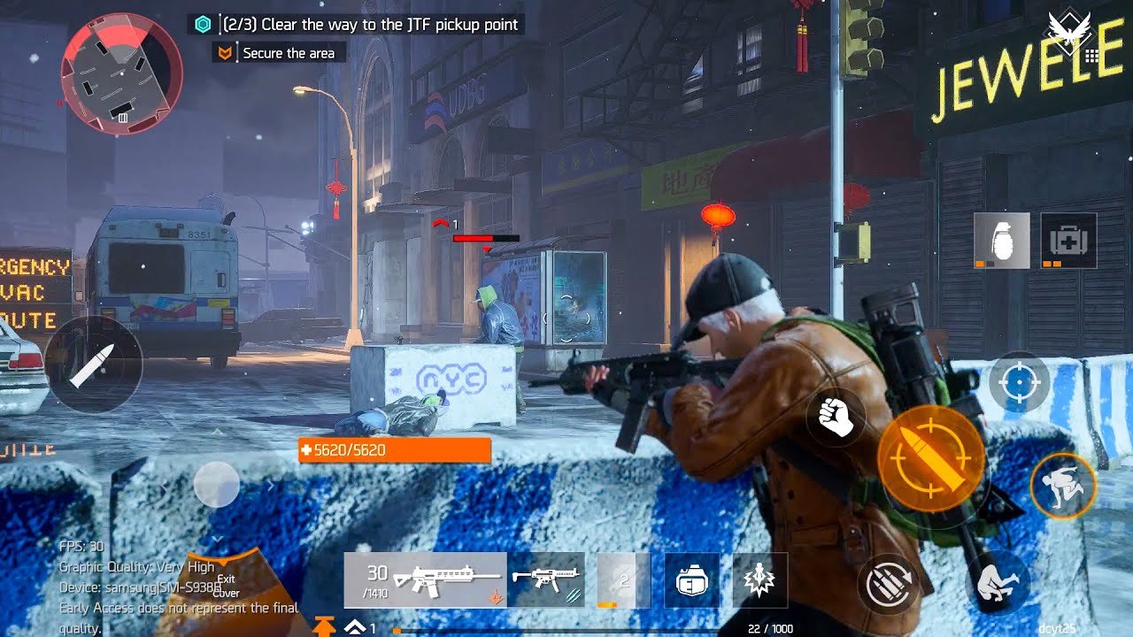 Геймплей The Division Resurgence для Android