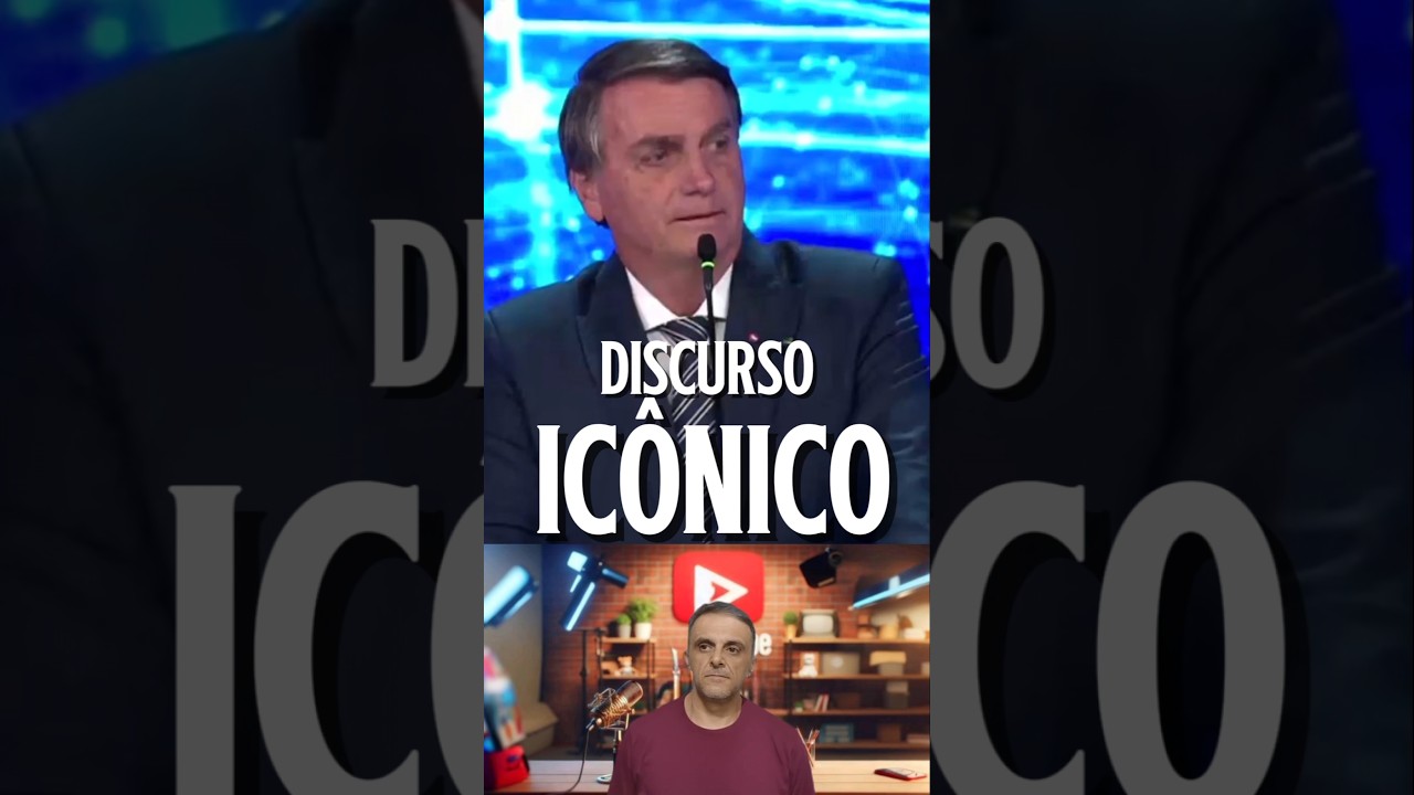 DISCURSO IC&Ocirc;NICO DE BOLSONARO QUE DEIXOU PETISTAS EM P&Acirc;NICO