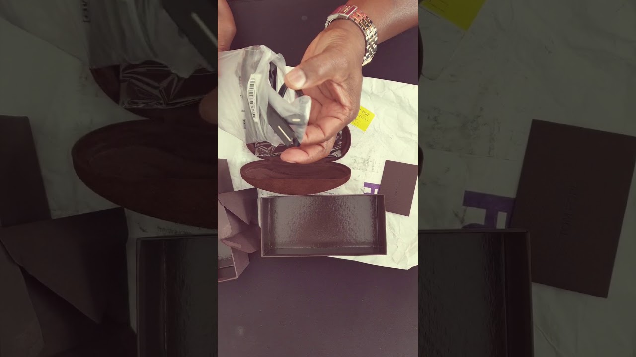 Unboxing Tom Ford  FT5634 B eyeglasses.