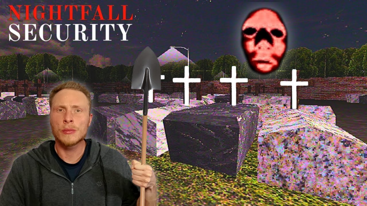Working the Night Shift in a Cemetery | NIGHTFALL SECURITY | Indie Horror Game